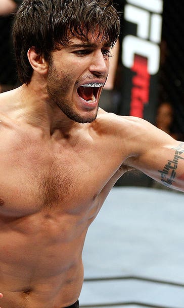 Elias Theodorou wants to wipe the smile off Sam Alvey's face